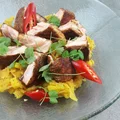Palony łosoś z kapustą kiszoną curry Karola Okrasy