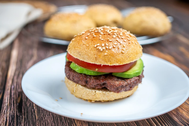 Bułki hamburgerowe na zakwasie (bez glutenu)