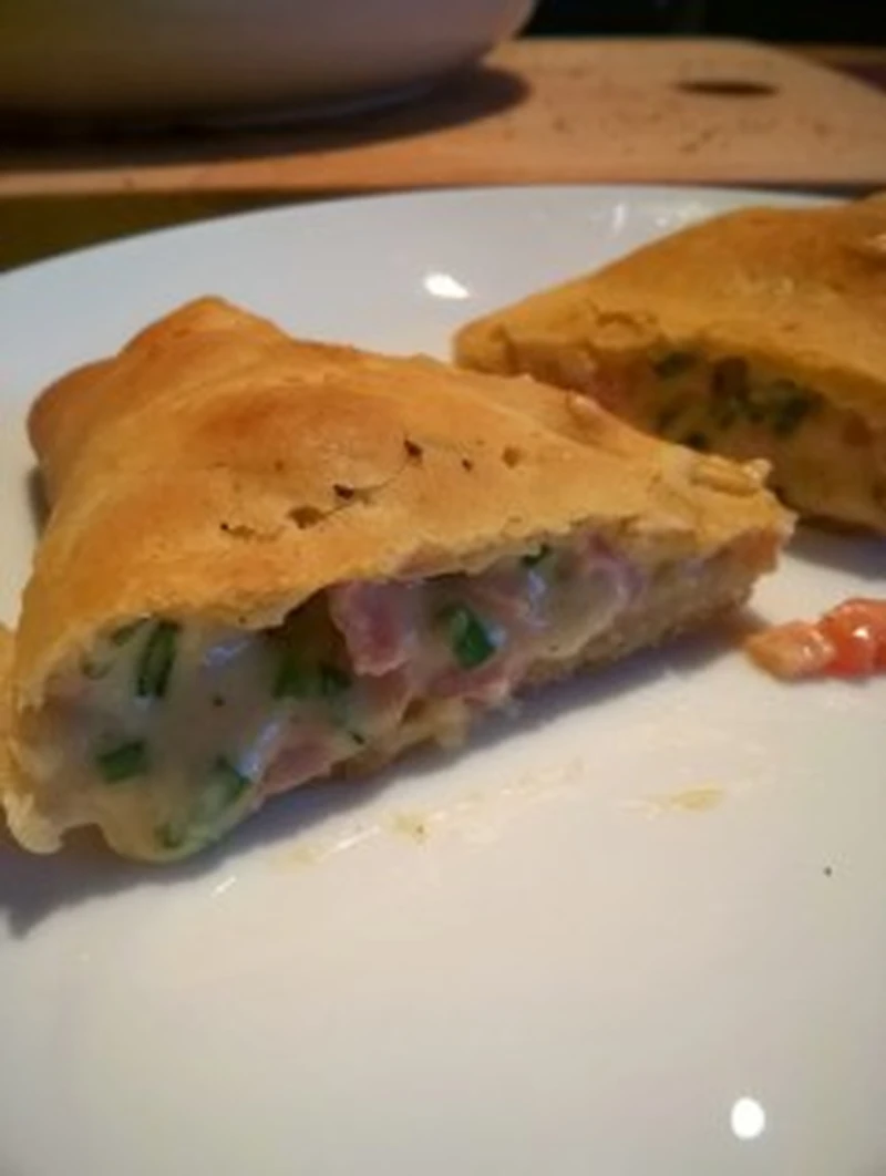 Pieczone pierogi czyli calzone