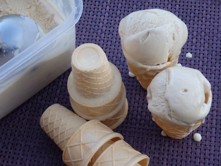 Lody kawowe