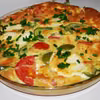 Frittata z serem i pomidorem