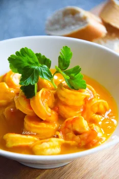 Najlepsze krewetki w sosie mango-chili