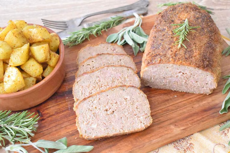 Klops po bolońsku z szynką parmeńską - "Polpettone alla bolognese"