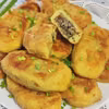Kotlety ziemniaczane z pieczarkami