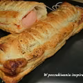 Parówki w cieście francuskim