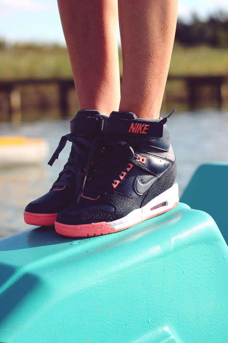 Buty Nike na sportowo
