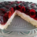 Ciasto z masą budyniową i owocami bez pieczenia