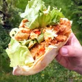 Gyros drobiowy w chlebku pita