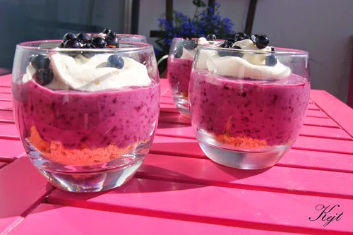 Jagodowe marzenie - mini serniczki