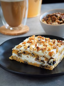 Keto kostka dyniowo – orzechowa (Paleo, LowCarb)