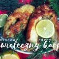 Wigilijny karp smażony w miodzie i curry