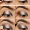 Halo smokey eyes