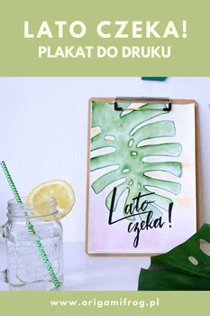 Plakat na lato do druku
