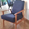 Stary fotel z PRL jak odnowić krok po kroku