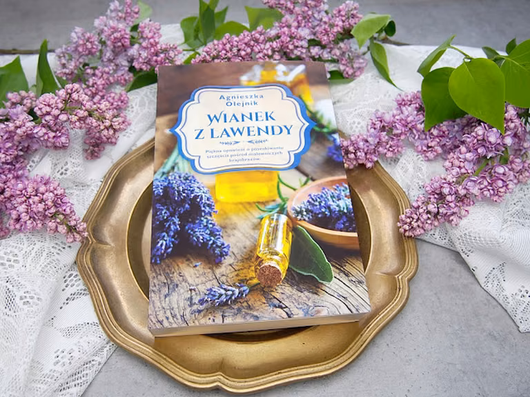 Wianek z lawendy Agnieszka Olejnik