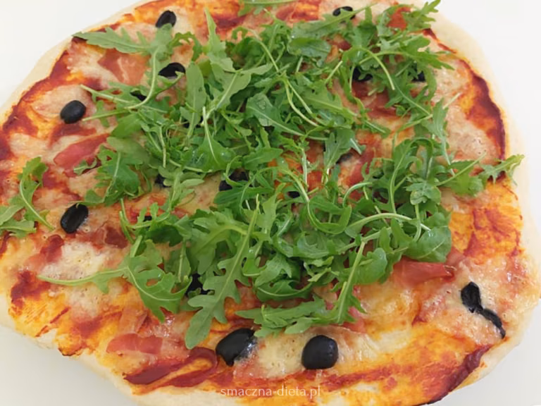 Domowa pizza owsiana
