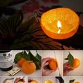 Świeczka ze skórki pomarańczy - instrukcja