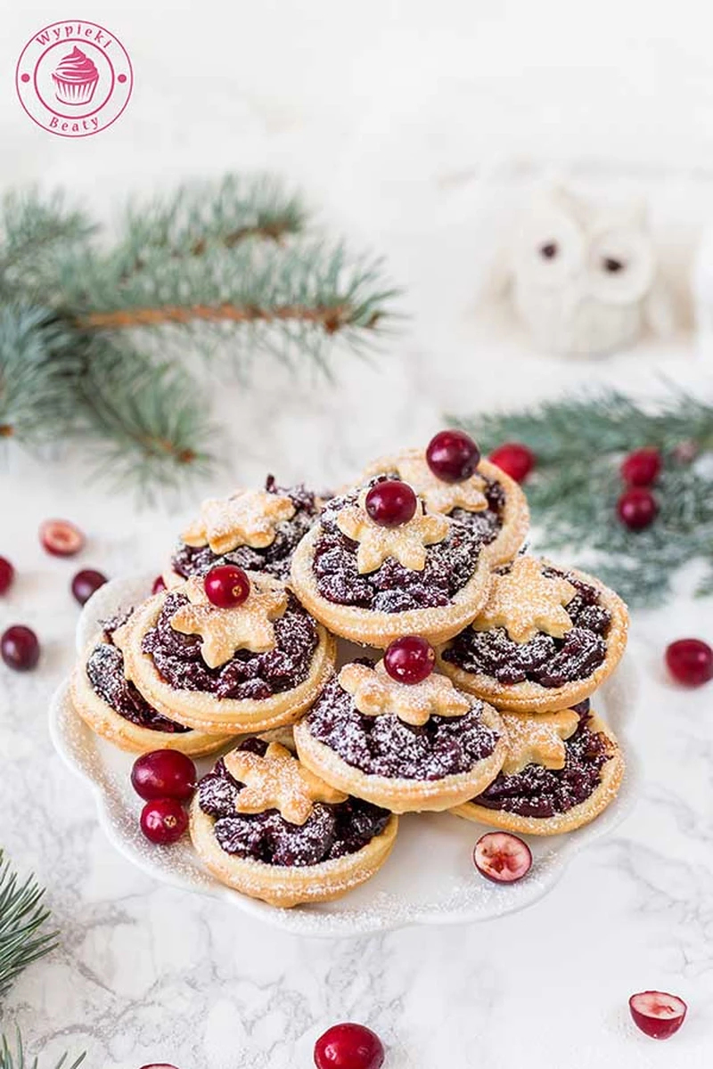 Żurawinowe mince pies