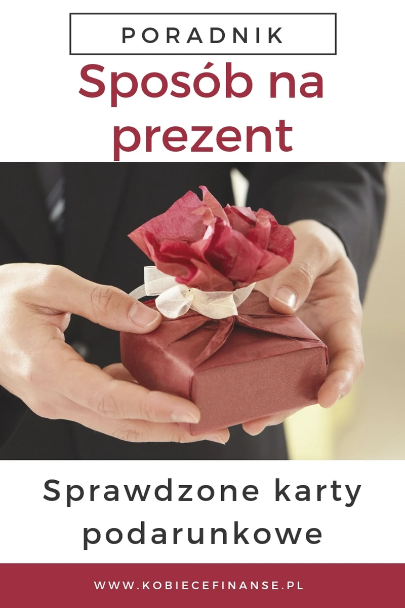Karty podarunkowe – pomysł na prezent