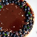 Tarta z serem i borówkami
