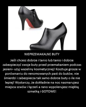 Super trik na nieprzemakalne buty!