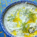 kuru cacık - turecka przystawka z ogórkiem