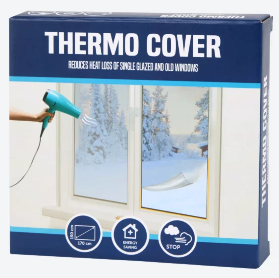 Zdjęcie Ta folia z Action za 6,99 zł to hit do zimnego mieszkania! Transparentna, szybki montaż z suszarką, a ciepło już nie ucieka #2