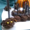 Cake pops pająki