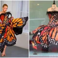 Suknia motyl
