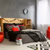 Oryginalna sypialnia w nowoczesnym stylu