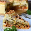 Ciasto z mięsnym nadzieniem