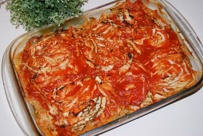 Zapiekanka gołąbkowa