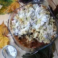 Crumble - śliwki zapiekane pod kruszonką