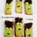Frankenstein cookies - ciasteczka na halloween