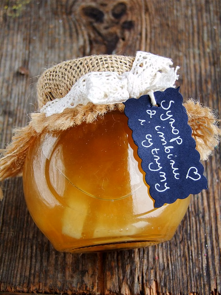 syrop cytrynowy z imbirem