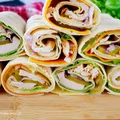 Tortilla z kurczakiem i serem żółtym - pyszne danie do szkoły