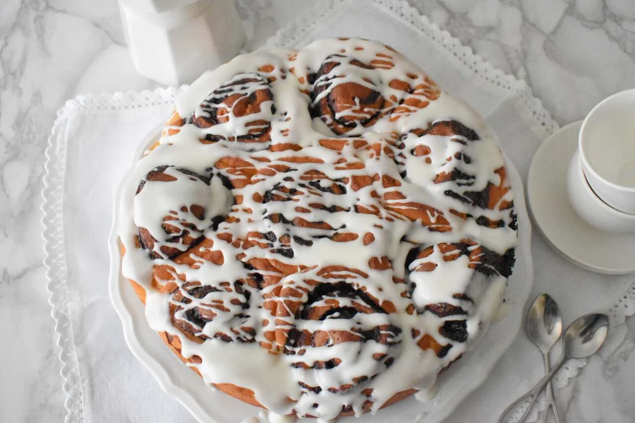 Drożdżowe ślimaczki z czekoladą - chocolate rolls