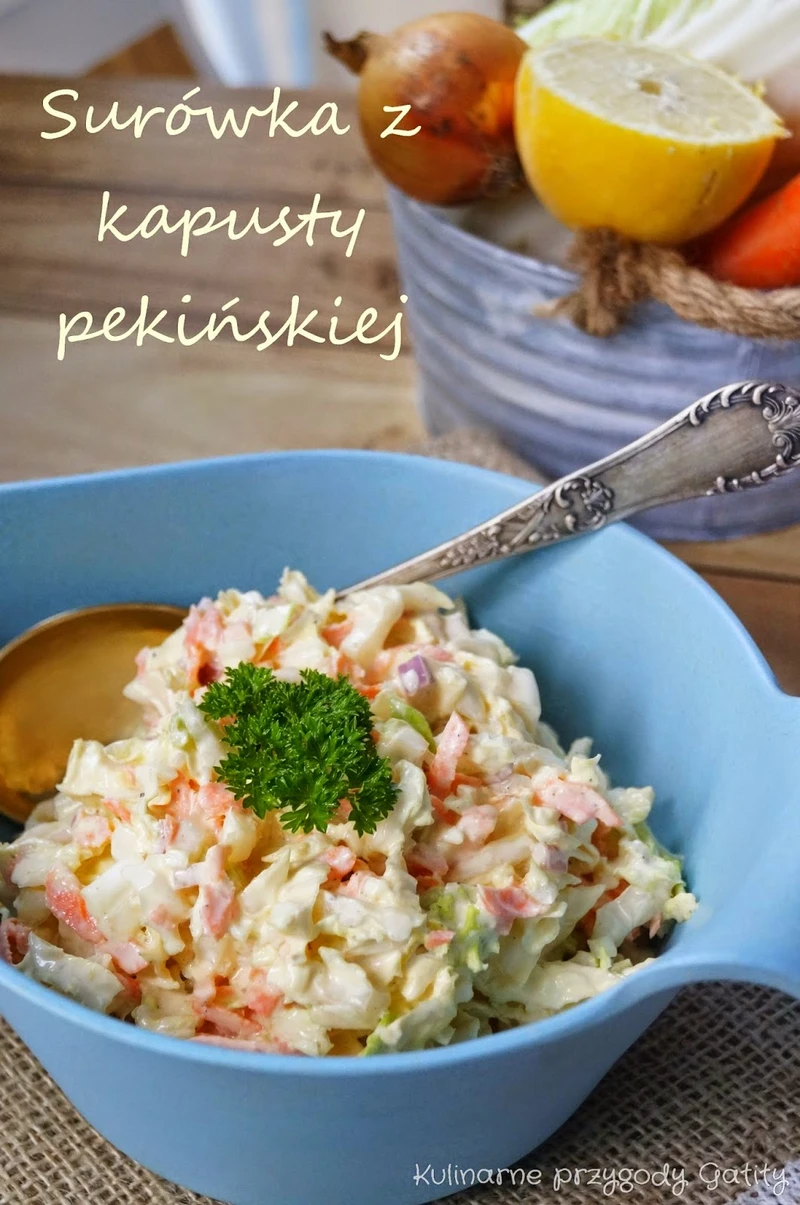 Surówka z kapusty pekińskiej