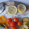 Dorada pieczona w soli