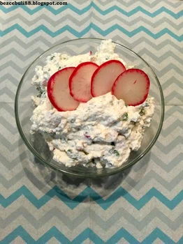 Gzik ze szczypiorkiem i rzodkiewką