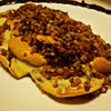 Omlet z kaszą gryczaną i pieczarkami