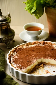 krucha tarta z kajmakiem i nadzieniem serowym