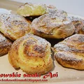 Drożdżowe ślimaczki z serem i cynamonem