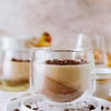 Panna cotta czekoladowo-kawowa