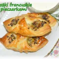Rożki francuskie z pieczarkami