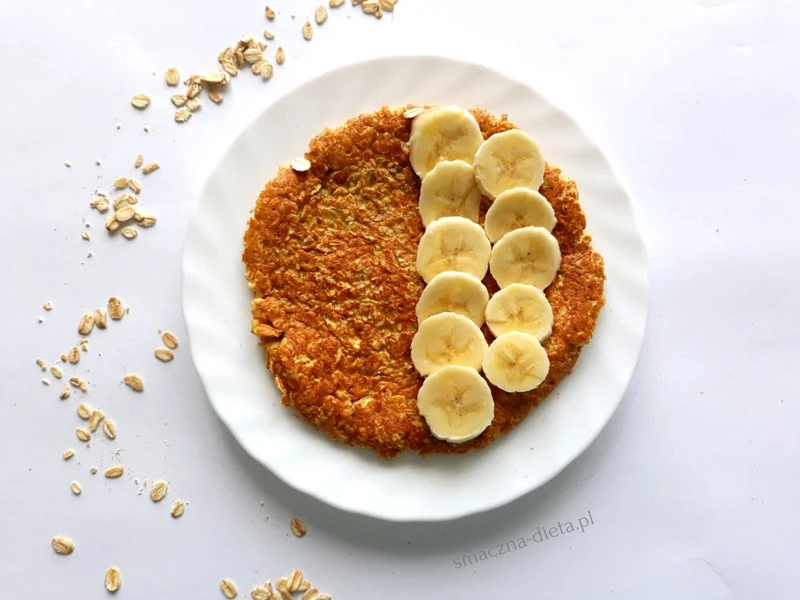 Omlet bananowo-owsiany