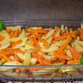 Frytki z marchewki i ziemniaków