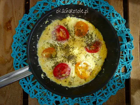 Omlet a la caprese