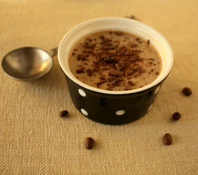 Kawowa panna cotta