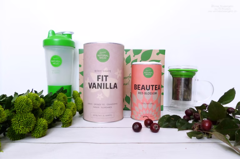 NATURAL MOJO, Fit Vanilla i BeauTea Red Blossom – Healthy is Happy